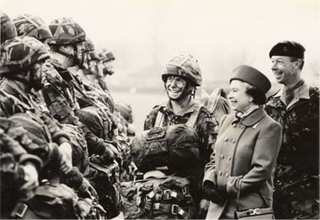 Troop leading in The Life Guards, 1989.